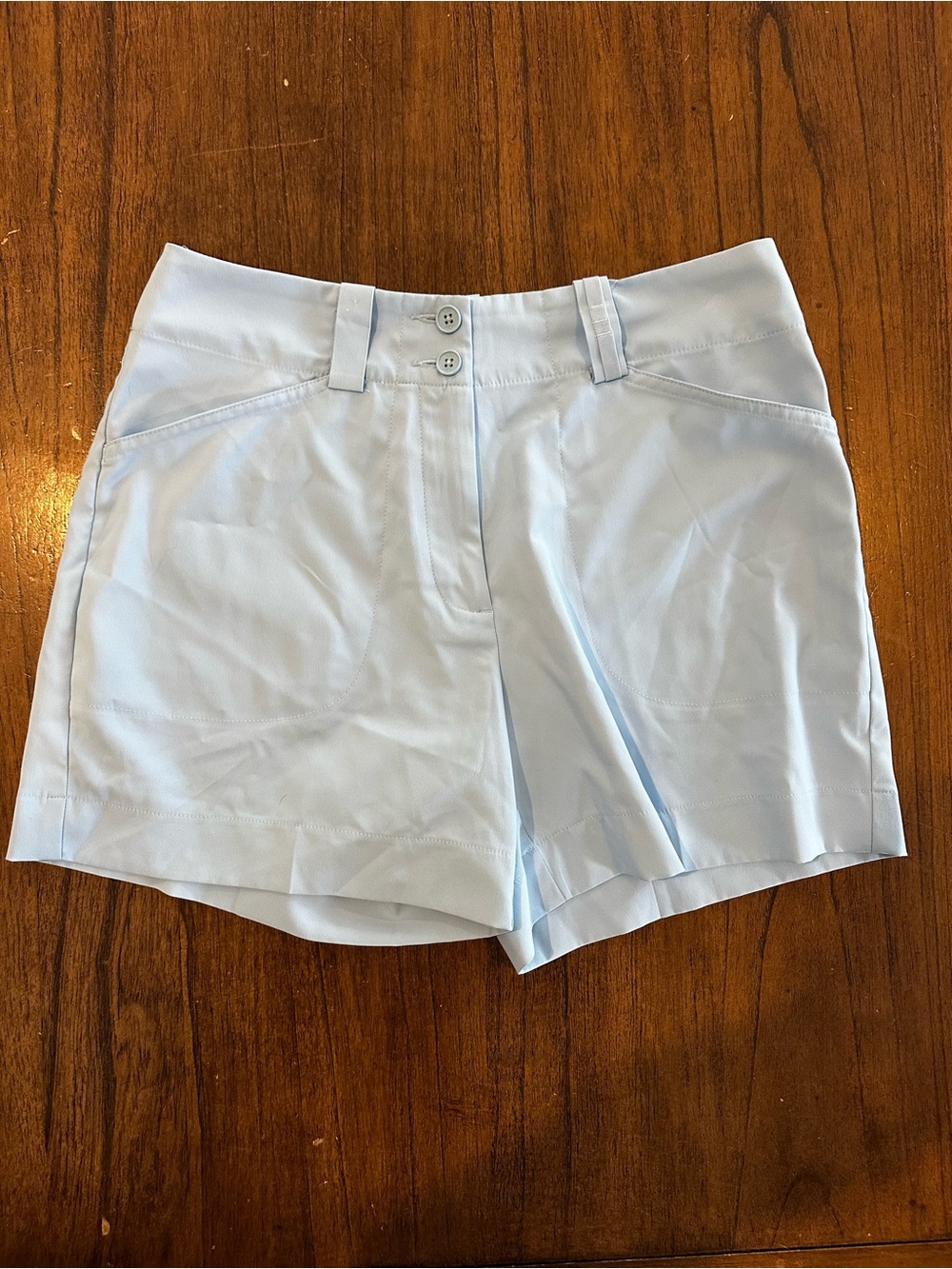 Nike Golf Dri-FIT Women’s Golf Shorts Light Blue Size 4